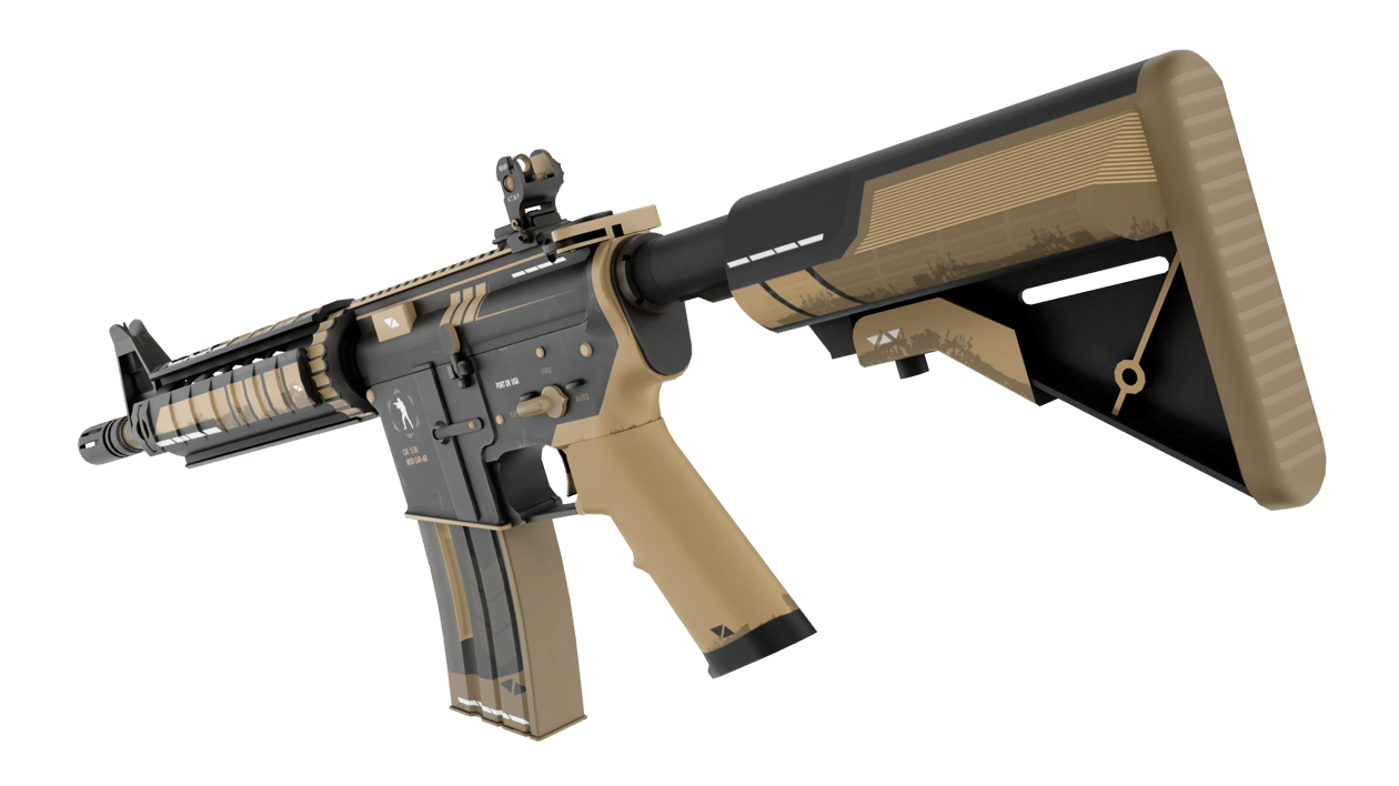Preview image 3 of M4A4 | Desert-Strike (Factory New)