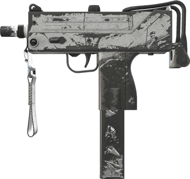 MAC-10 | Snow Splash (Well-Worn)