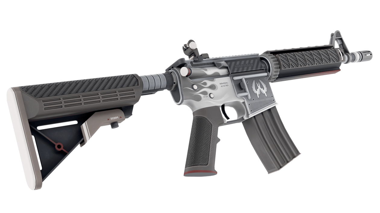 Preview image 4 of M4A4 | Magnesium (ใหม่จากโรงงาน)