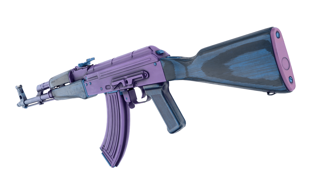 Preview image 3 of AK-47 | Midnight Laminate (Factory New)