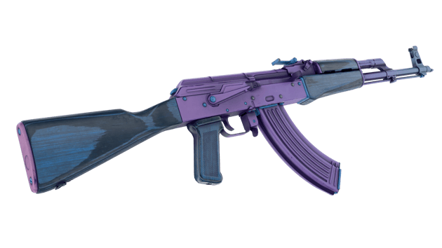 Preview image 4 of AK-47 | Midnight Laminate (Factory New)