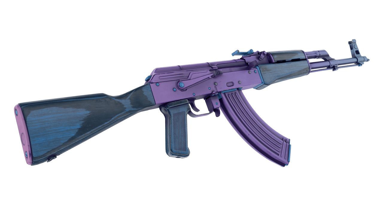 Preview image 4 of AK-47 | Midnight Laminate (Factory New)