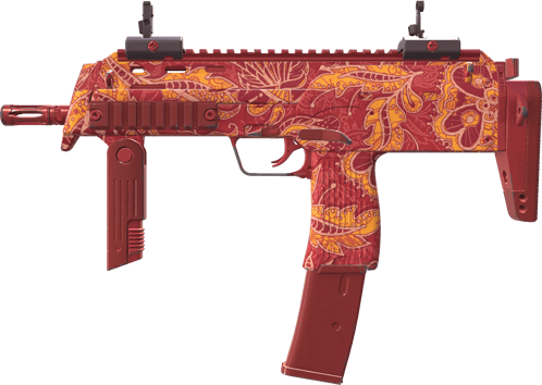 MP7 | Coral Paisley (Minimal Wear)