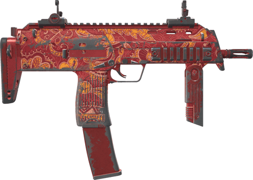 Preview image 2 of MP7 | Coral Paisley (Well-Worn)