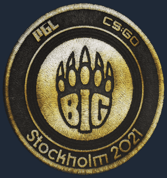 Patch | BIG (Gold) | Stockholm 2021