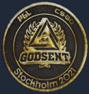 Patch | GODSENT (Gold) | Stockholm 2021 image