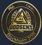 Patch | GODSENT (Gold) | Stockholm 2021