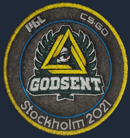 Patch | GODSENT | Stockholm 2021 image
