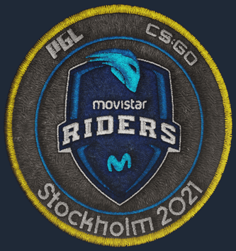布章 | Movistar Riders | 2021年斯德哥尔摩锦标赛