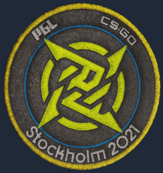 布章 | Ninjas in Pyjamas | 2021年斯德哥尔摩锦标赛