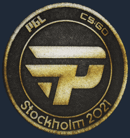Patch | paiN Gaming (Gold) | Stockholm 2021 image