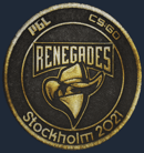 Patch | Renegades (Gold) | Stockholm 2021 image