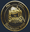 Patch | Sharks Esports (Gold) | Stockholm 2021 image