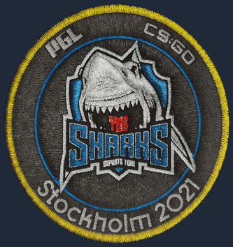 Phù hiệu | Sharks Esports | Stockholm 2021