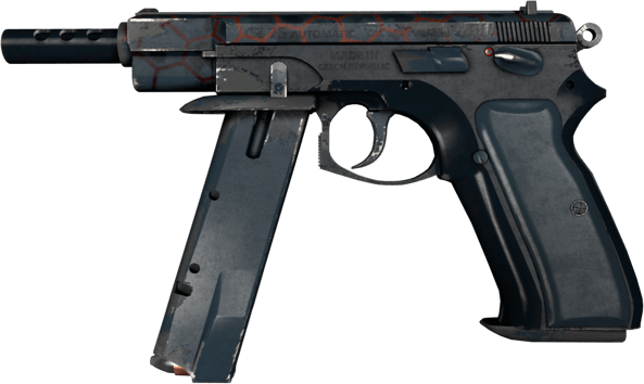 CZ75-Auto | Hexane (Com Muito Uso)