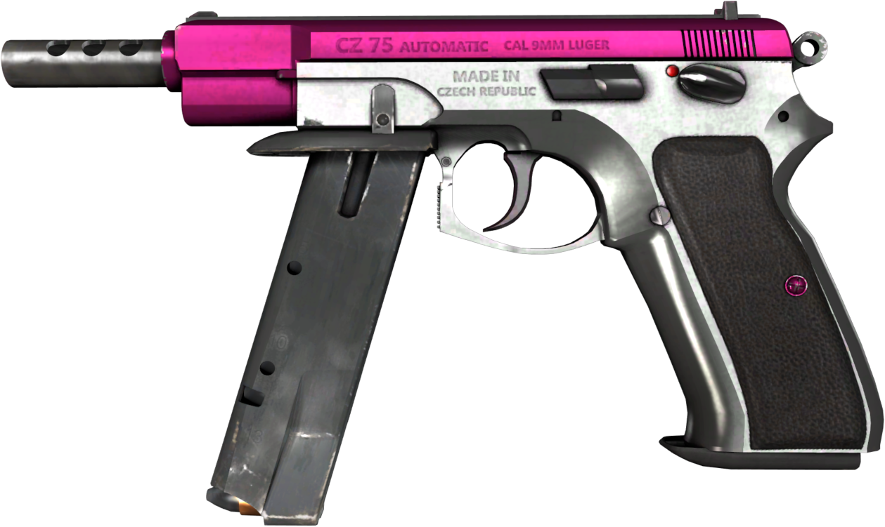 CZ75-Auto | The Fuschia Is Now (Minimal Wear)