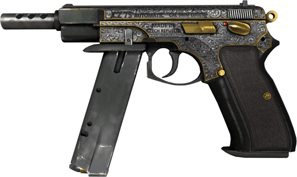 StatTrak™ CZ75-Auto | Victoria (かなり摩耗)