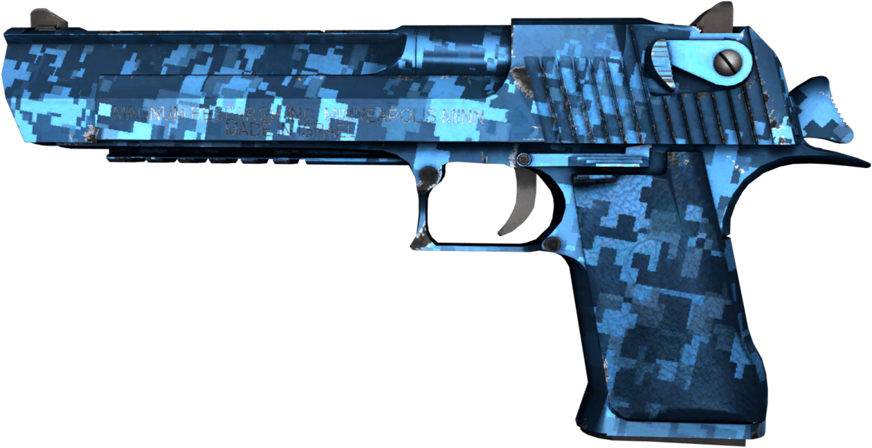 Preview image 1 of StatTrak™ Desert Eagle | 鈷分裂 (輕微磨損)