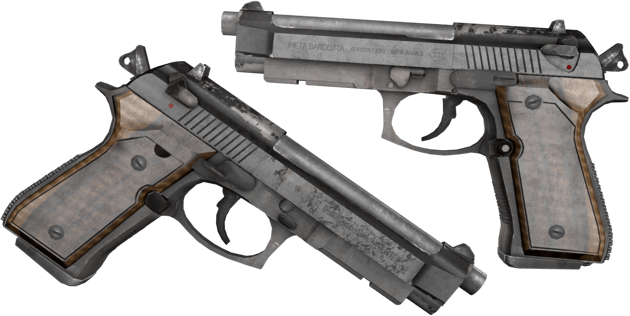 Dual Berettas | Siyah Limba (Eskimiş)