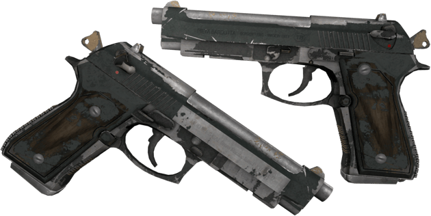 Souvenir Dual Berettas | 雇佣兵 (战痕累累)