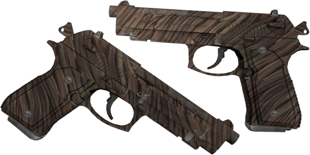 Souvenir Dual Berettas | Drift Wood (FT - Qua thực chiến)