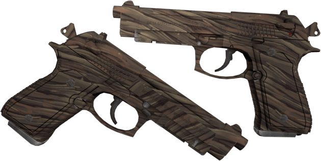 Souvenir Dual Berettas | 浮木 (略有磨损)