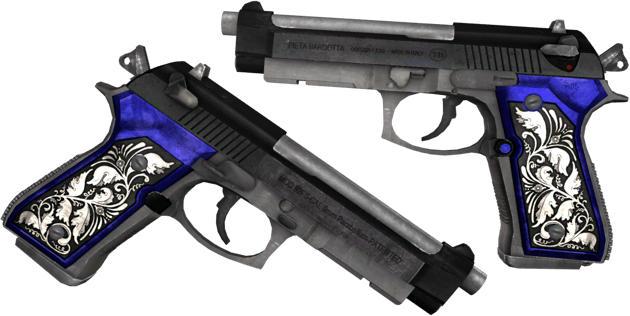 Dual Berettas | Duelist (มีรอยถลอกอย่างมาก)