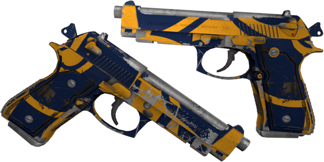 Dual Berettas | Marina (WW - Khá mòn)