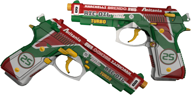 Dual Berettas | Çift Turbo (Az Aşınmış)