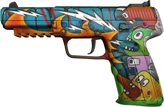 StatTrak™ Five-SeveN | Angry Mob (Minimal Wear)