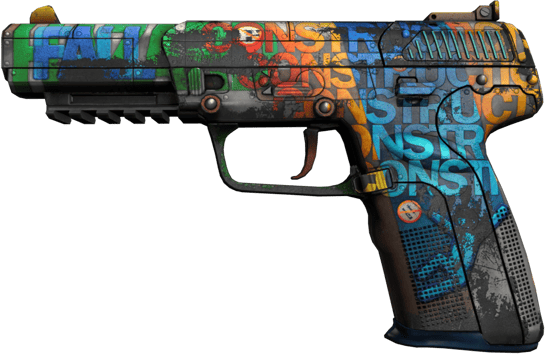 Five-SeveN | Fall Hazard (Battle-Scarred)