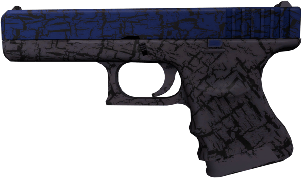 StatTrak™ Glock-18 | Blue Fissure (Usura minima)