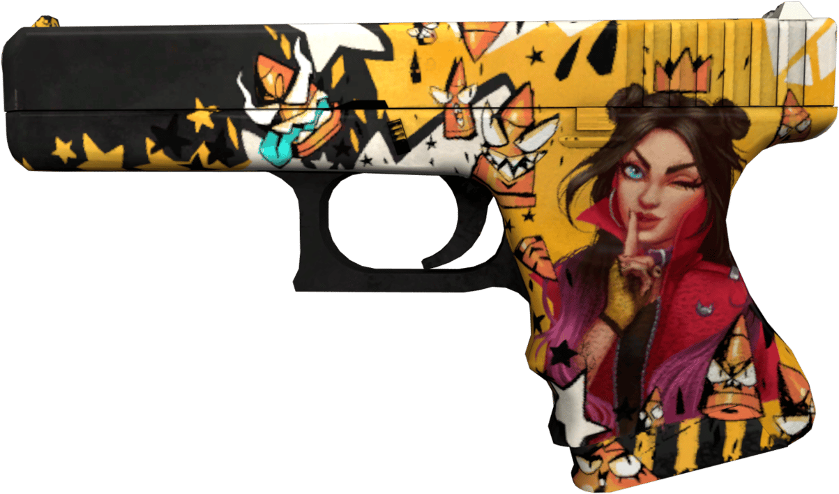 Preview image 1 of StatTrak™ Glock-18 | Bullet Queen (Testato sul campo)