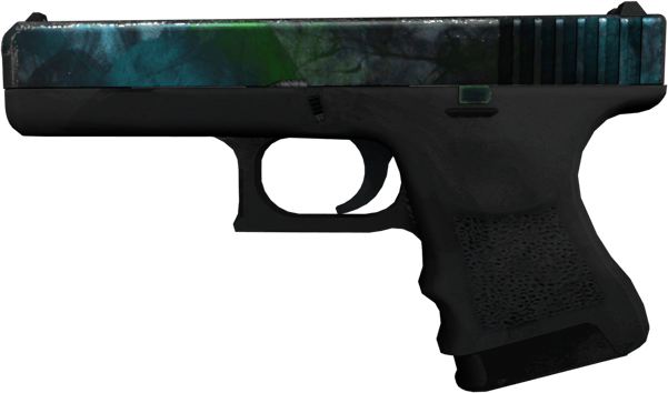 Glock-18 | Gamma Doppler Phase 3 (Well-Worn)