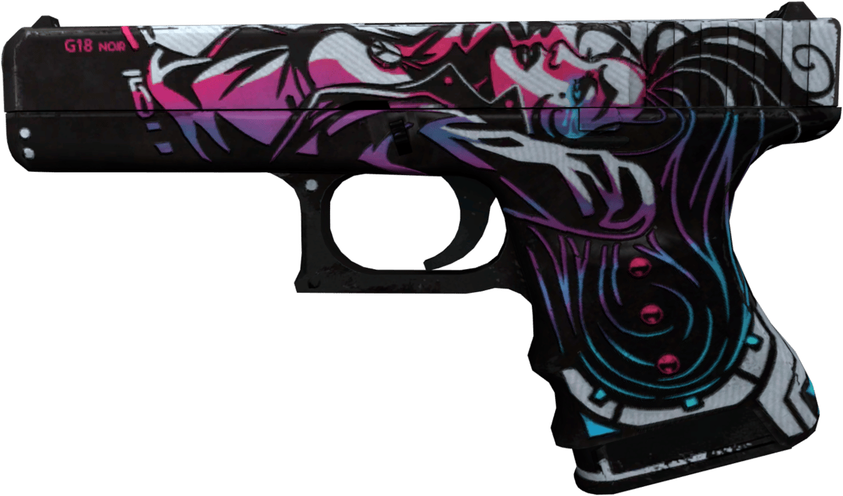Preview image 2 of Glock-18 | Neonoir (Bastante desgastado)