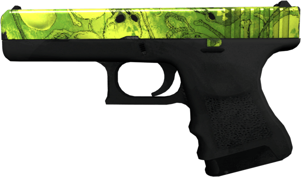 Souvenir Glock-18 | Jardín nuclear (Algo desgastado)