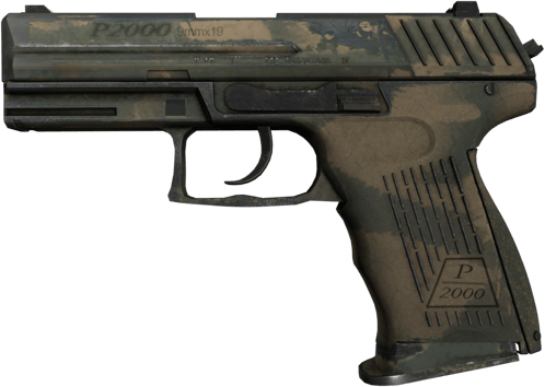 P2000 | 綠葉草原 (重度磨損)