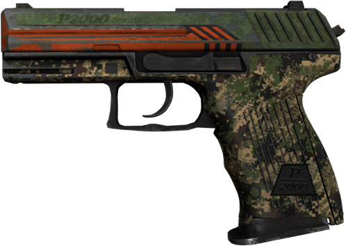 StatTrak™ P2000 | Metsuri (Reissussa rähjääntynyt)