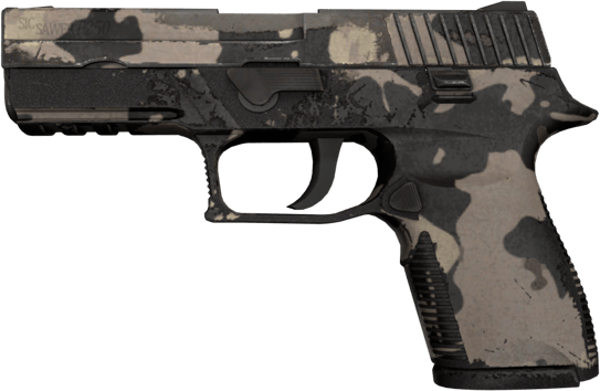 P250 | Black & Tan (かなり摩耗)