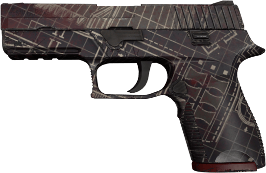 Souvenir P250 | 设施系列·草图 (久经沙场)