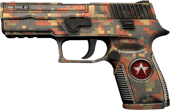 StatTrak™ P250 | Red Rock (Görevde Kullanılmış)