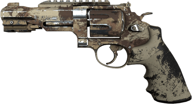 Souvenir R8 Revolver | 沙漠筆刷 (重度磨損)