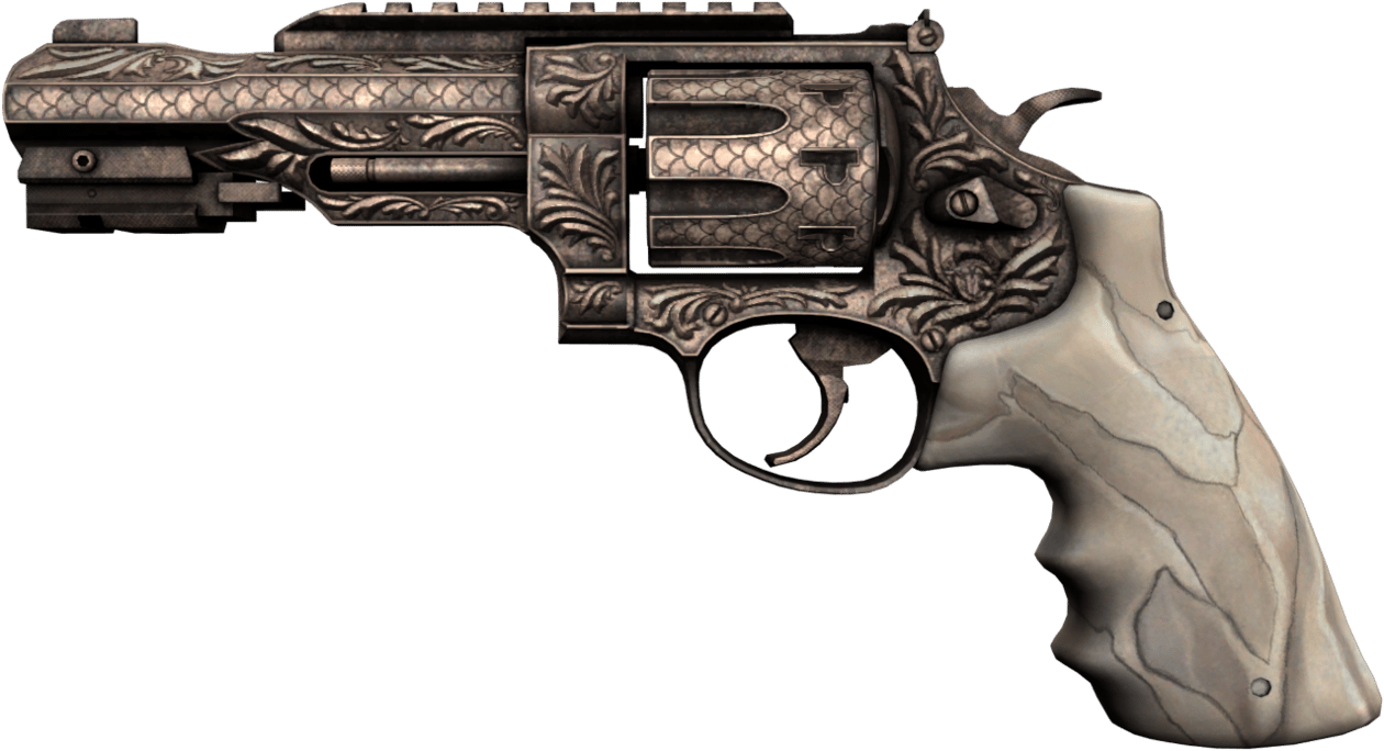 Preview image 1 of R8-Revolver | Intarsie (Minimale Gebrauchsspuren)