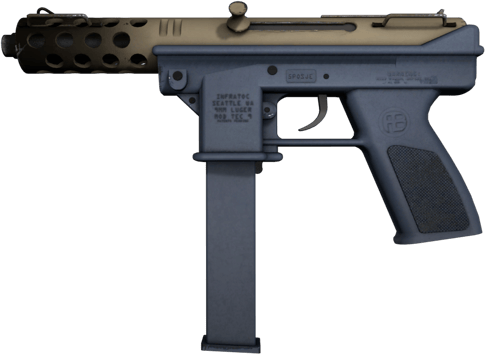 Tec-9 | 狂哮飓风 (略有磨损)