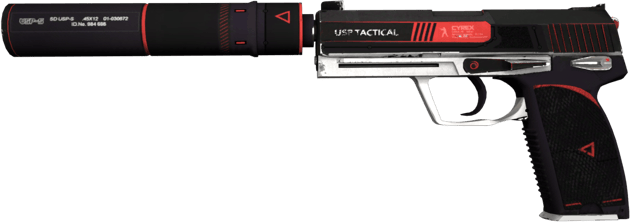 USP-S | Cyrex (มีรอยถลอกเล็กน้อย)