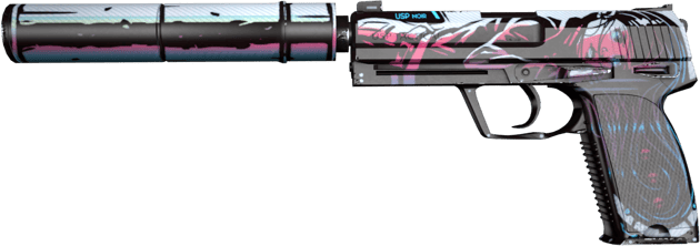 StatTrak™ USP-S | 黑色魅影 (略有磨损)