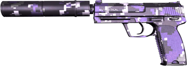 Souvenir USP-S | Pourpre numérique (Très peu usée)