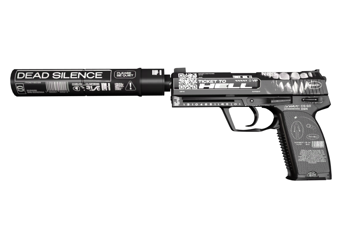 Preview image 6 of USP-S | Menolippu helvettiin (Suoraan tehtaalta)