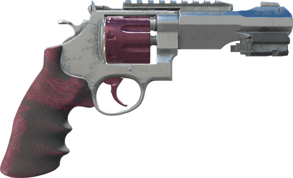 Preview image 2 of R8 Revolver | Mauve Aside (Battle-Scarred)