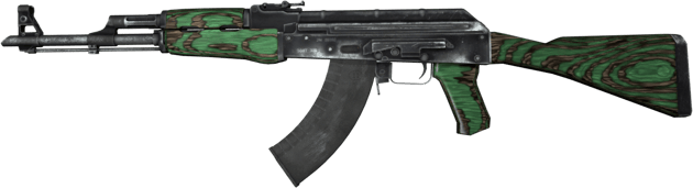 AK-47 | 绿色层压板 (久经沙场)